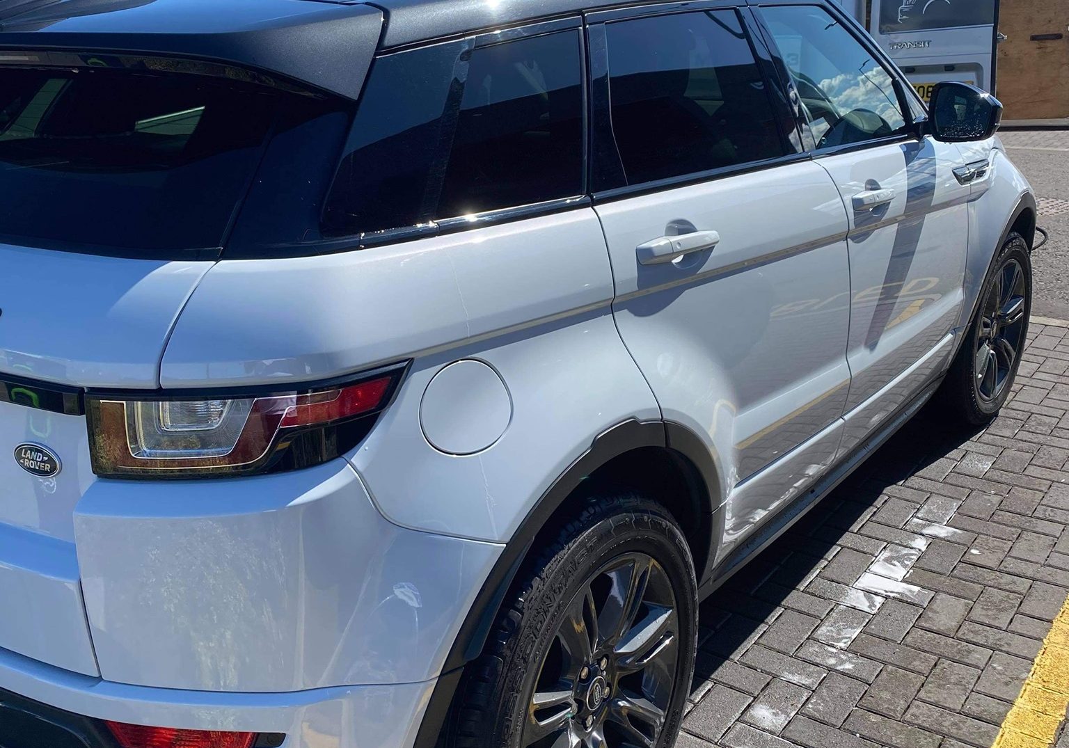 Range Rover after a full valet