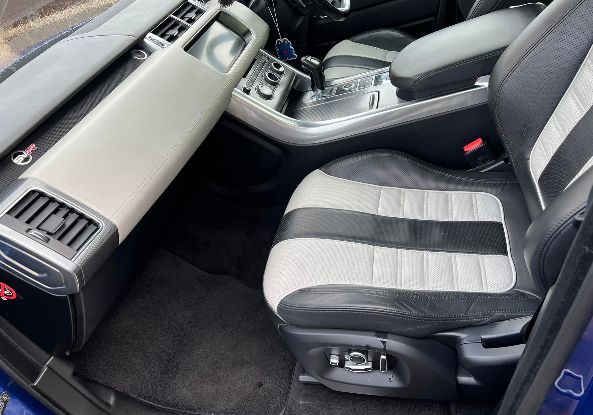 Interior of a Range Rover after a full valet